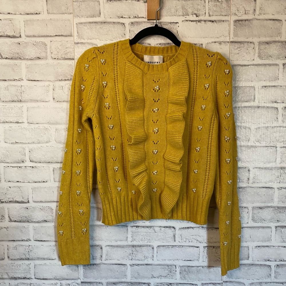 Industry Republic Clothing Mustard Yellow Sweater